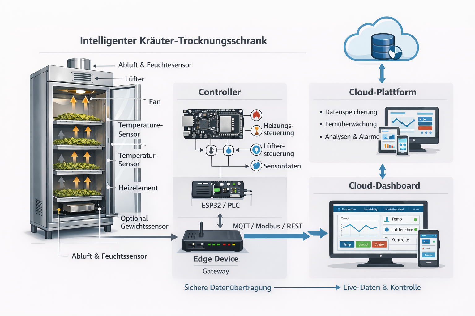 Intelligenter Trocknungsschrank